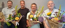 Afscheid van vier leden Wijkraad Katwijk aan Zee
